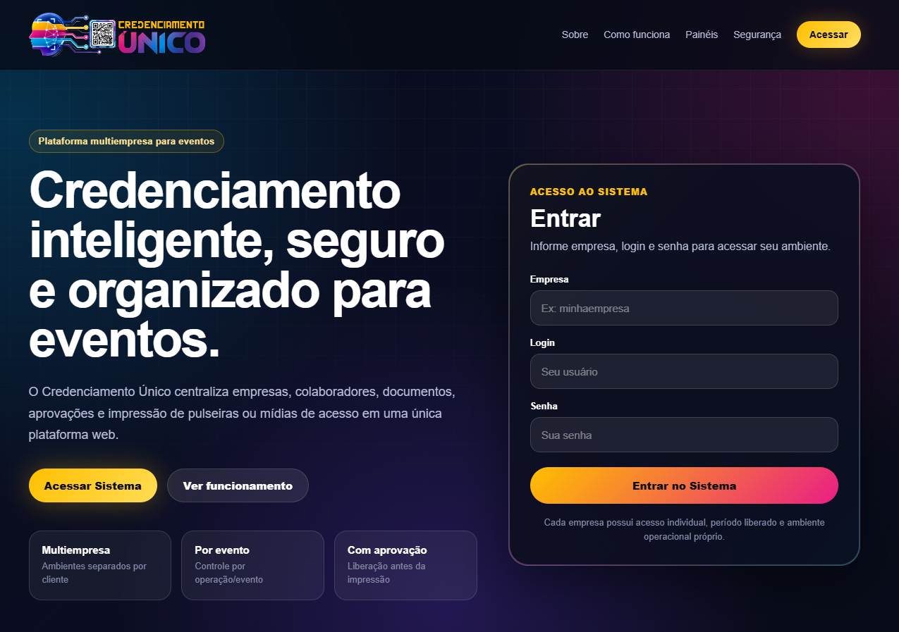Credenciamento Unico